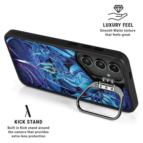 Ice Dragon by Ruth Thompson Galaxy S25 Kickstand Case